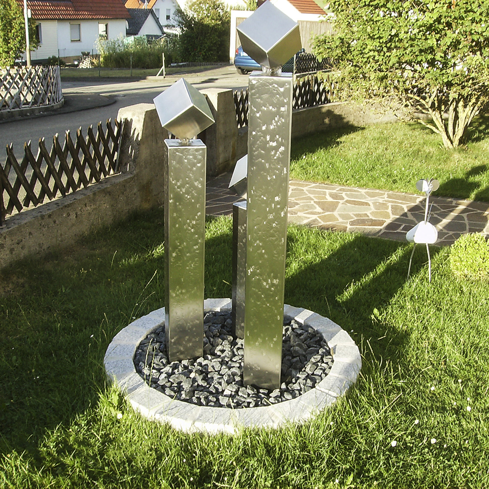 Gartenbrunnen Ulrich Edelstahl De